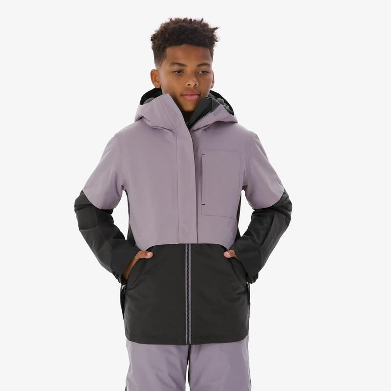 Çocuk Kayak/Snowboard Montu - 10/14 Yaş - Mor - SNB900
