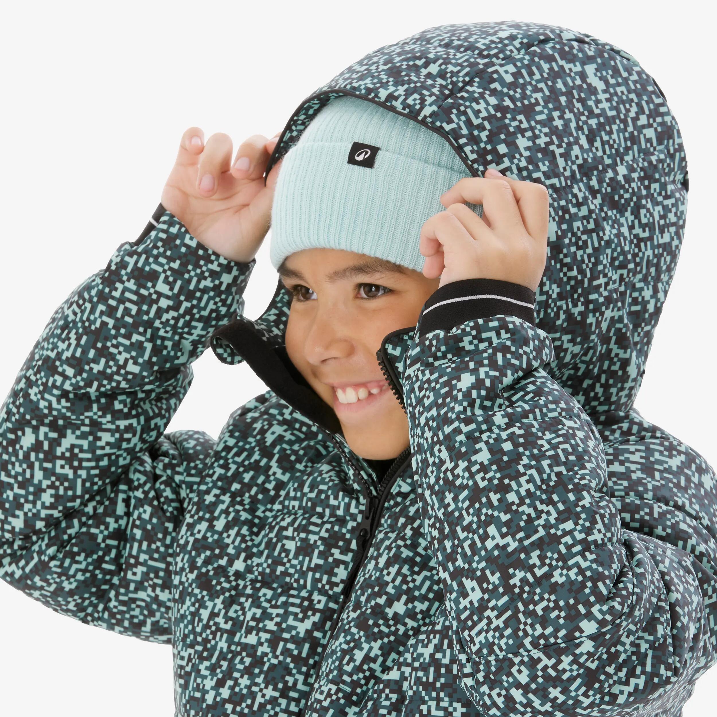 Kids’ Warm Padded Ski Jacket, 100 Age 6–14 6/9