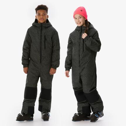 Combinaison de ski chaude enfant 5-13 ans, SKI100 bleu