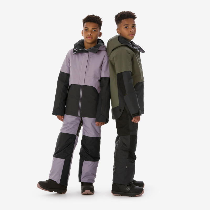 Çocuk Kayak/Snowboard Montu - 10/14 Yaş - Mor - SNB900