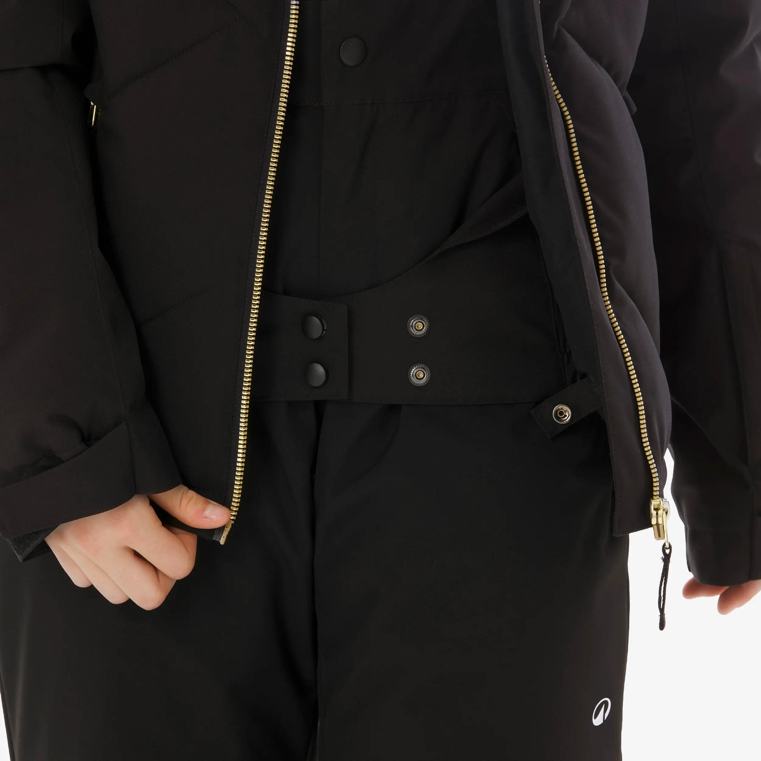 Jaqueta d'esquí nena molt càlida i impermeable Roxy Sandrift negre  10/13