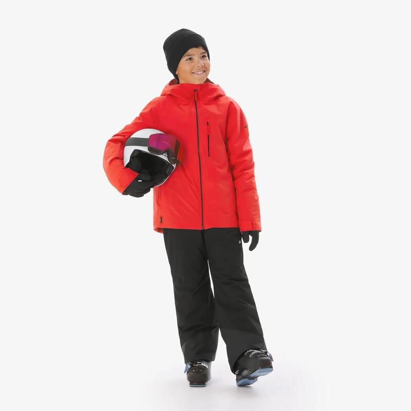 Çocuk Kayak Montu - 6/14 Yaş - Kırmızı - 500