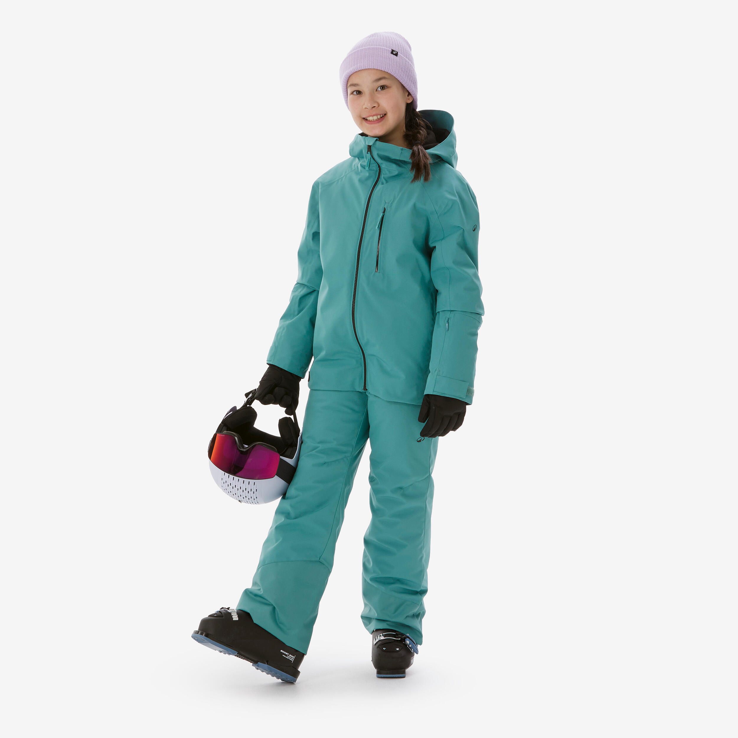 Manteau de ski chaud et imperméable enfant, 500 Âge 6-14 ans 4/17