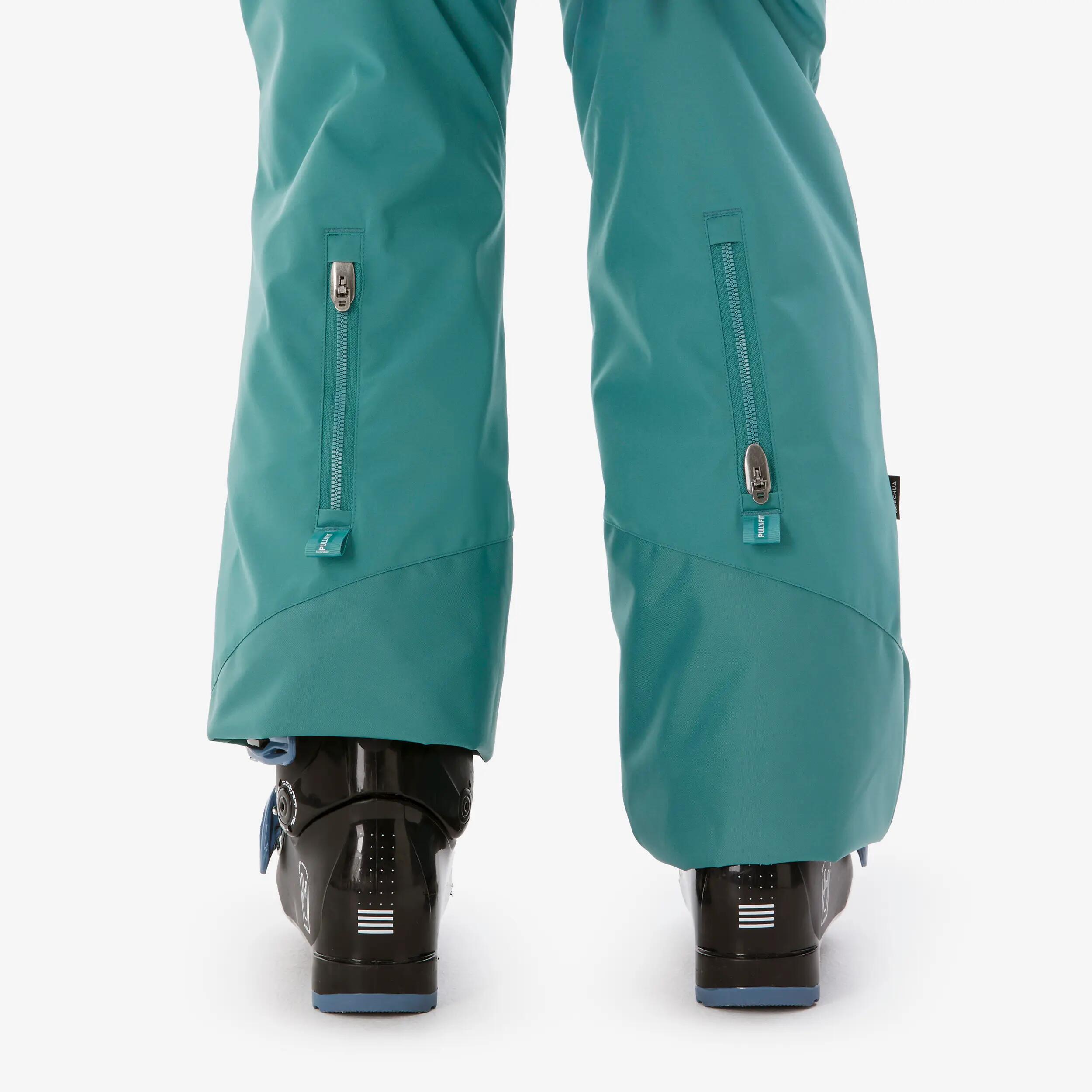 Kids' Warm and Waterproof Ski Pants, 500 PNF Age 6–14 15/15