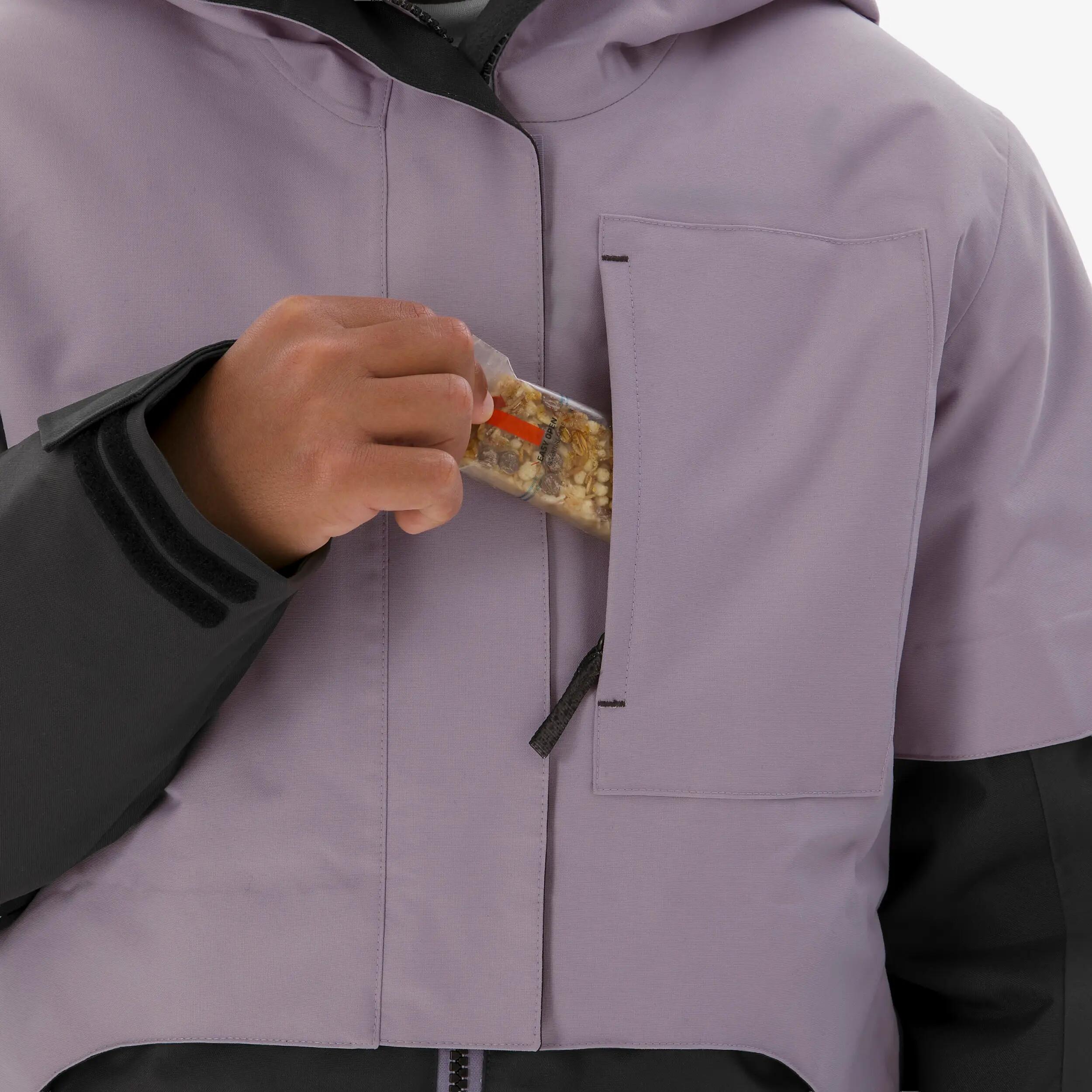 Kids’ Durable Ski and Snowboard Jacket, SNB 900 Age 10–14 17/25