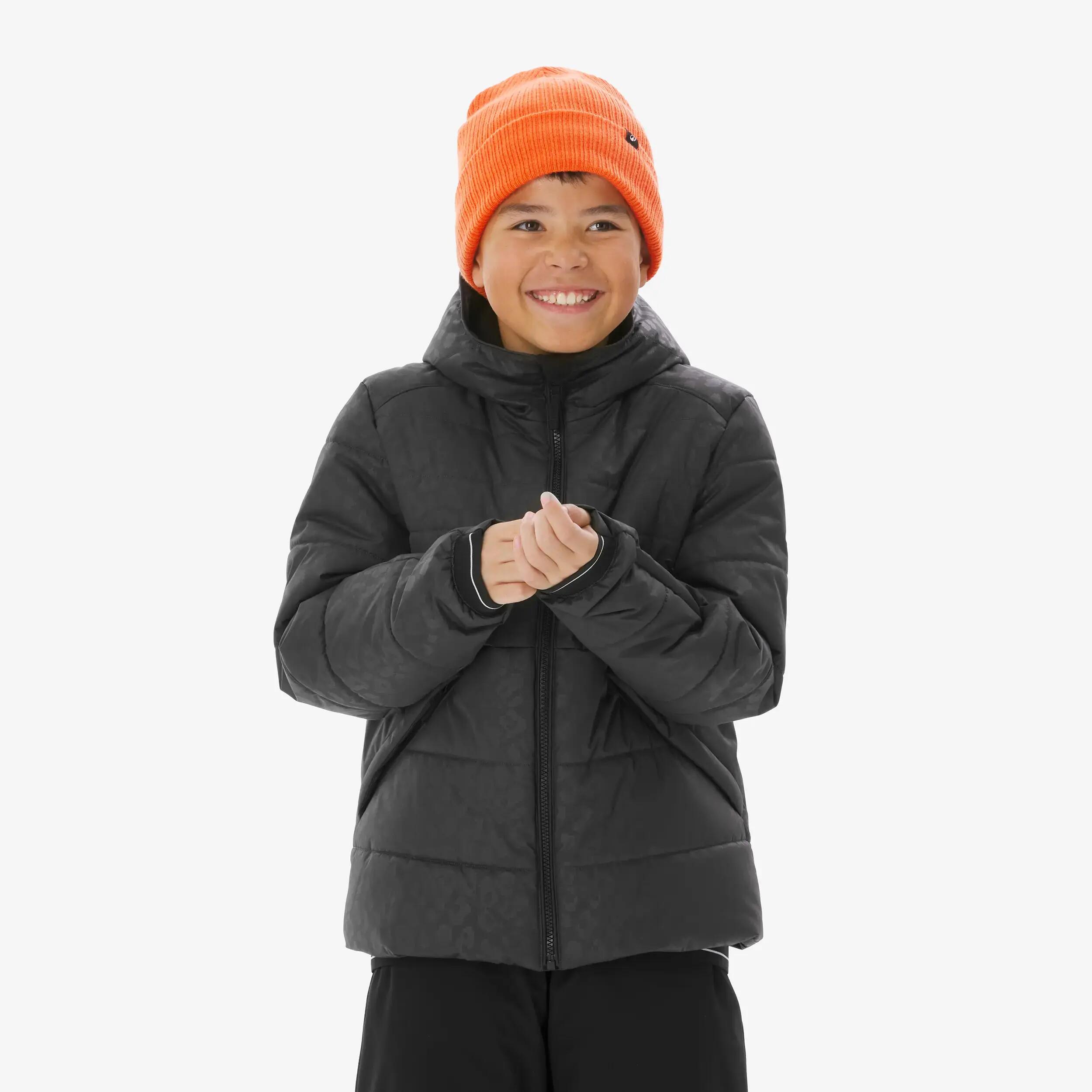 Kids’ Warm Padded Ski Jacket, 100 Age 6-14 3/12