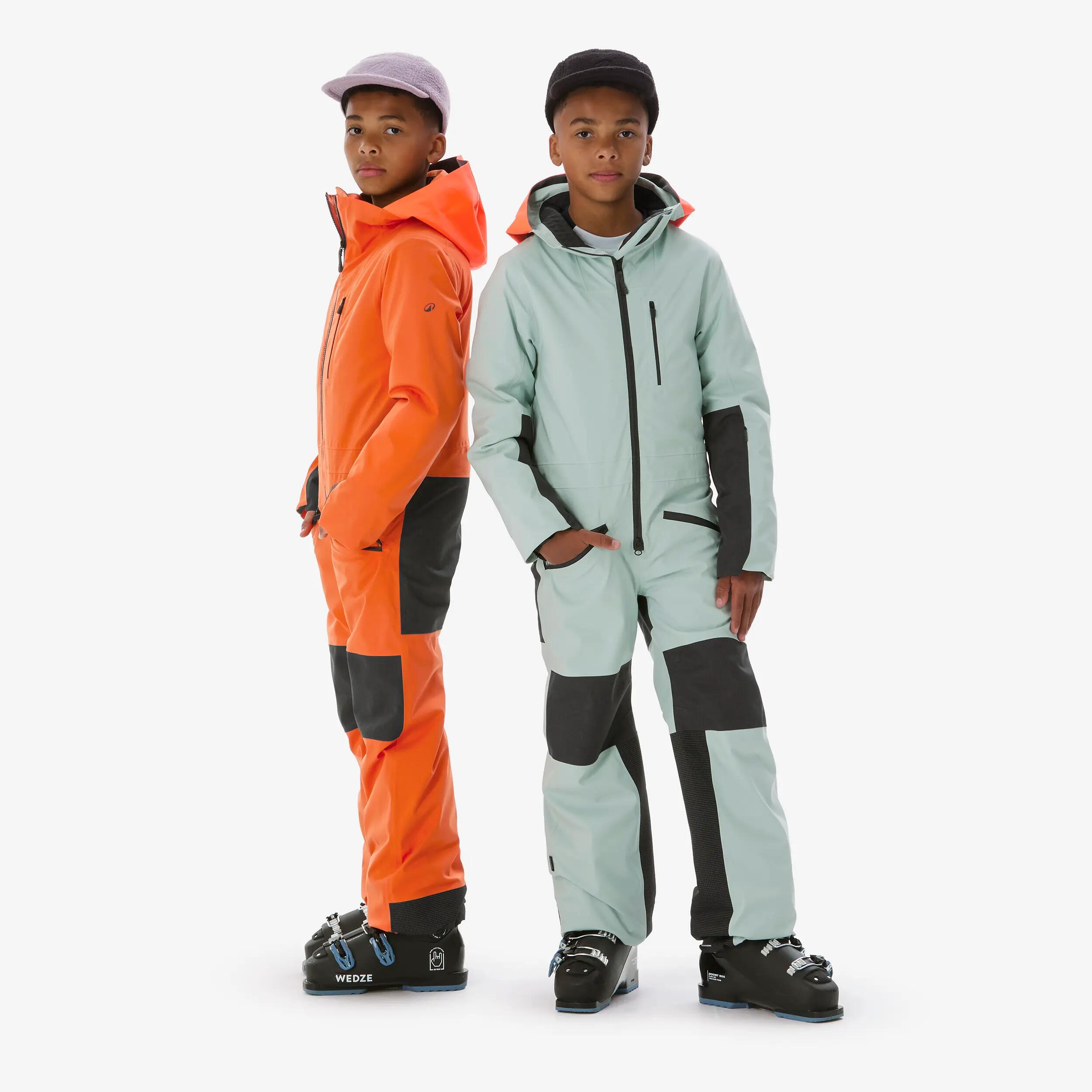 Kids’ Warm and Waterproof Snowsuit, 900 Age 8–16 3/18