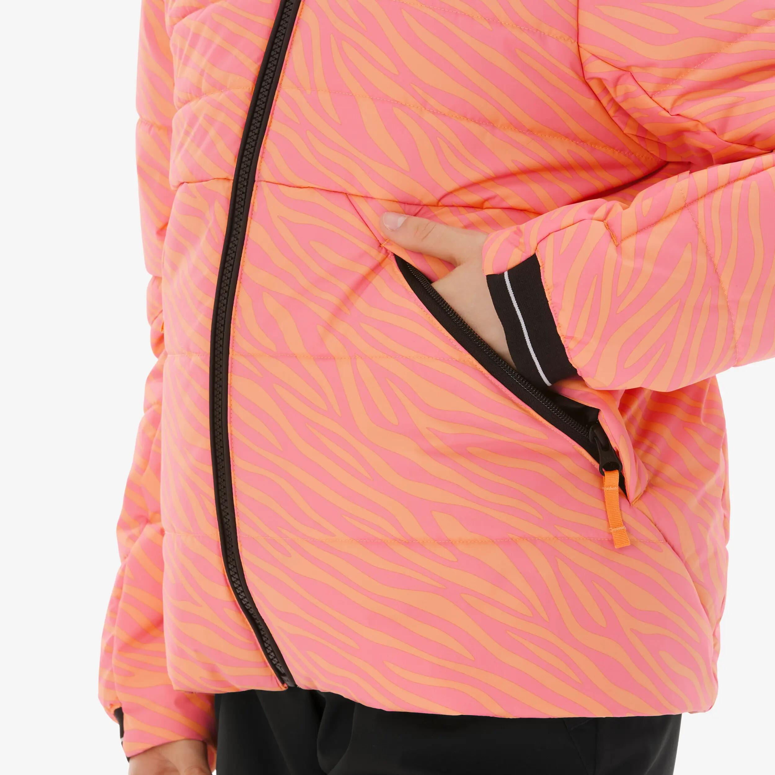 Kids’ Warm Padded Ski Jacket, 100 Age 6–14 11/12