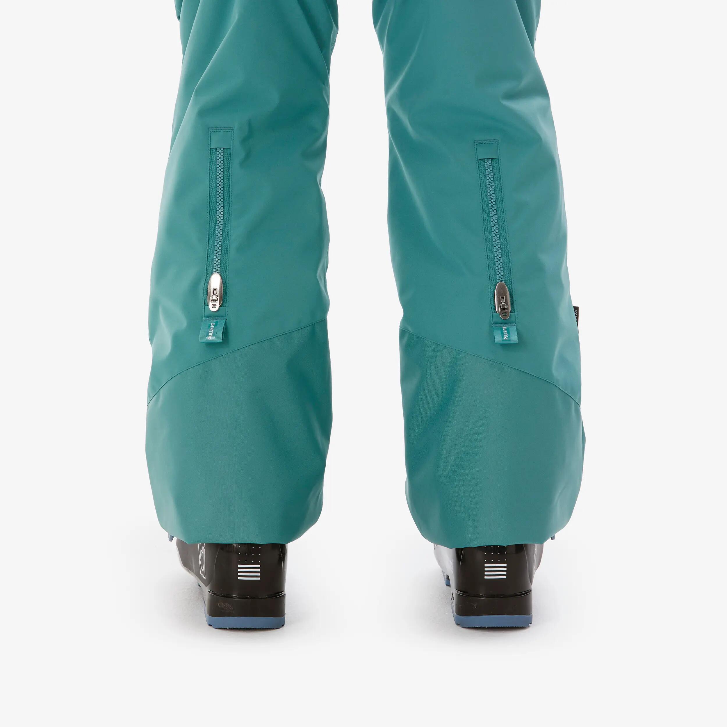Kids' Warm and Waterproof Ski Pants, 500 PNF Age 6–14 14/15