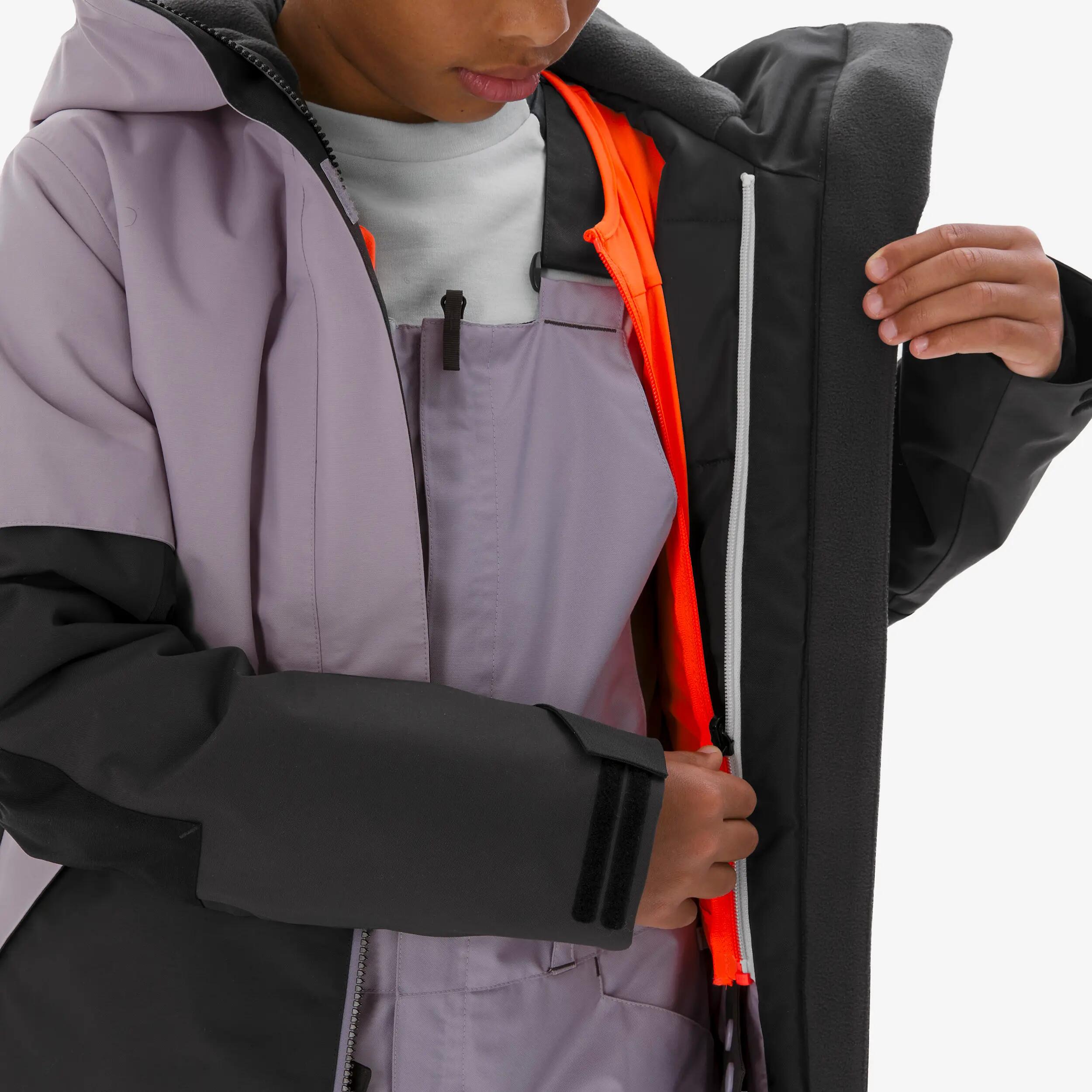 Kids’ Durable Ski and Snowboard Jacket, SNB 900 Age 10–14 24/25