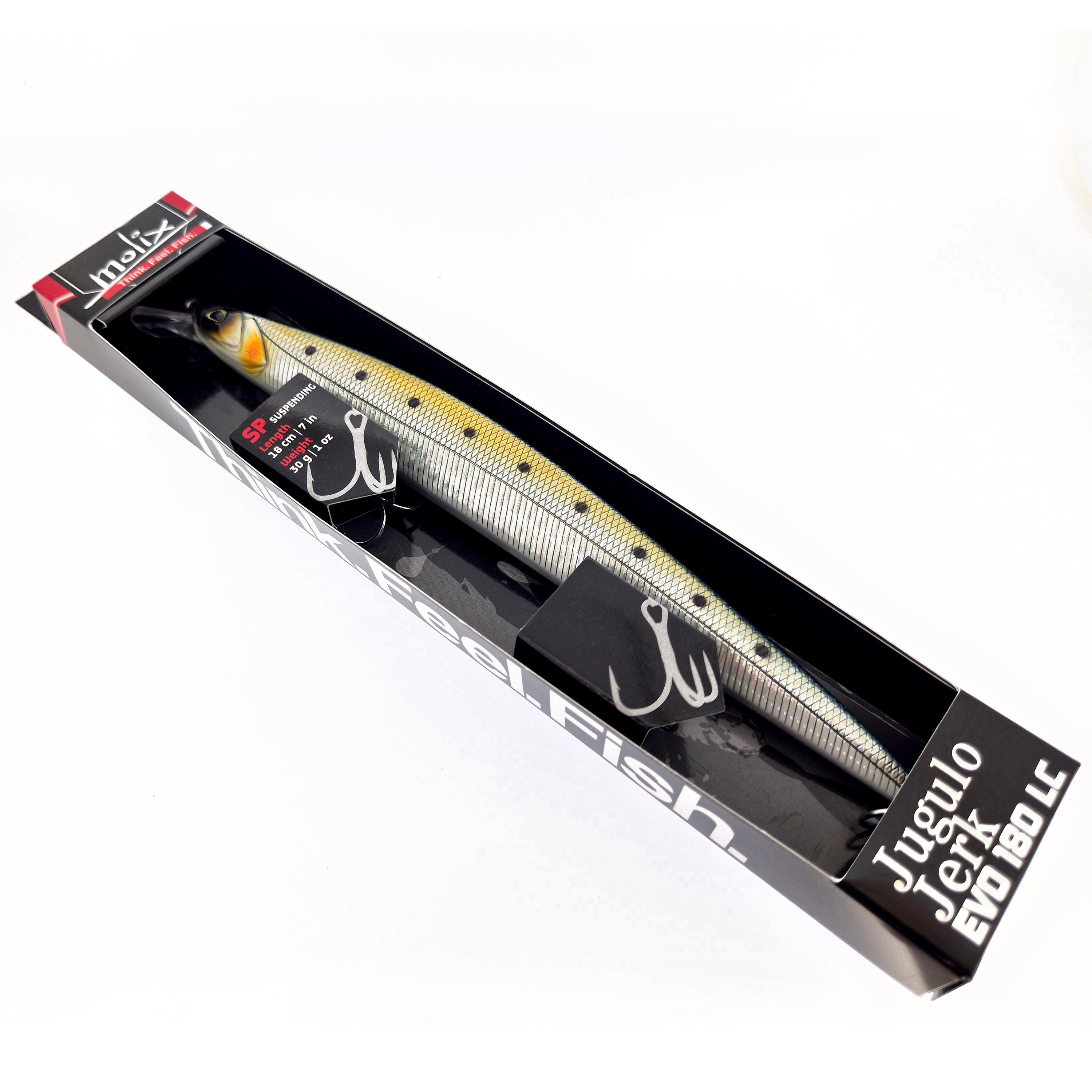 Minnow spinning mare Molix Jugulo Jerk Evo 180LC Real Sarda 18cm suspending 5/5
