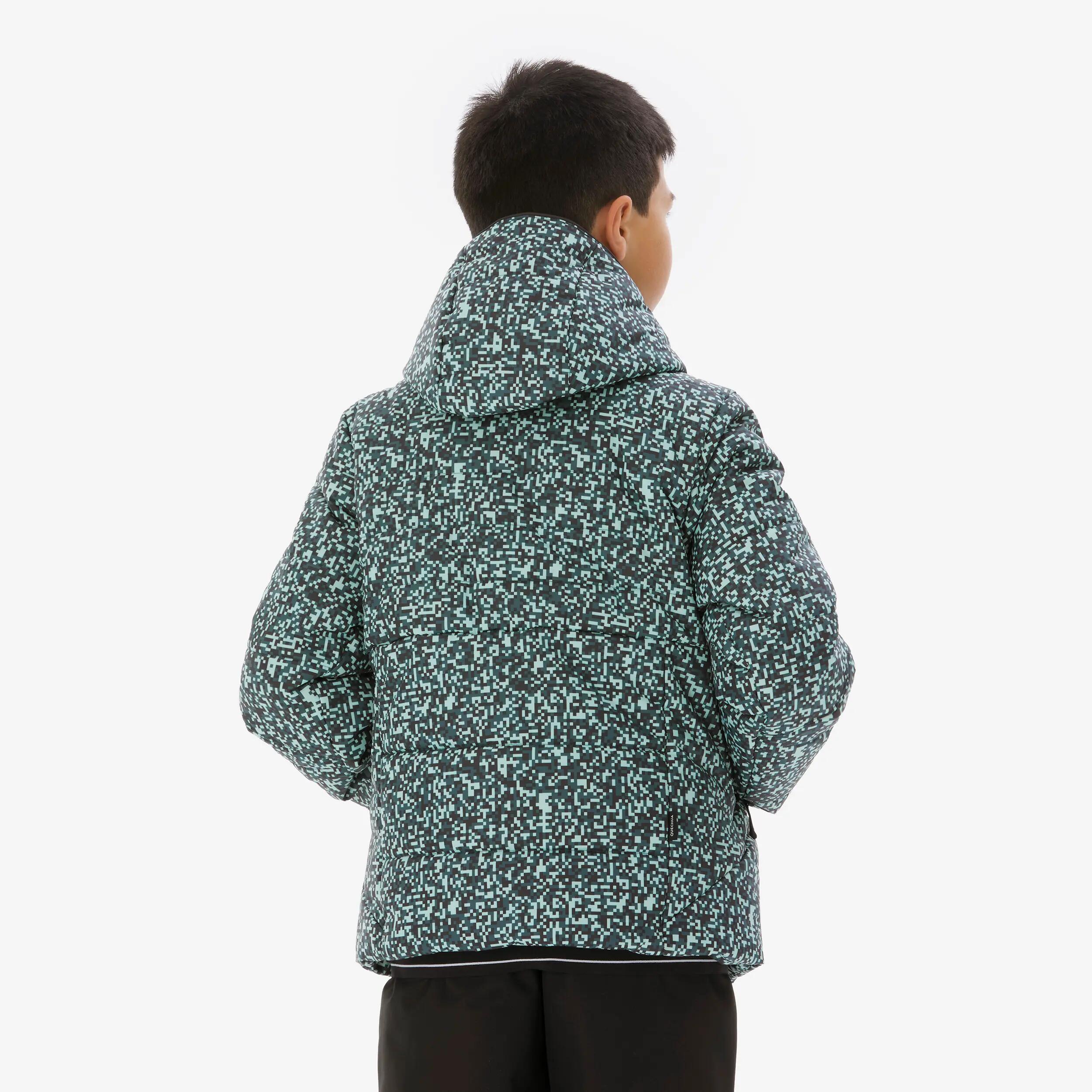 Kids’ Warm Padded Ski Jacket, 100 Age 6–14 4/9