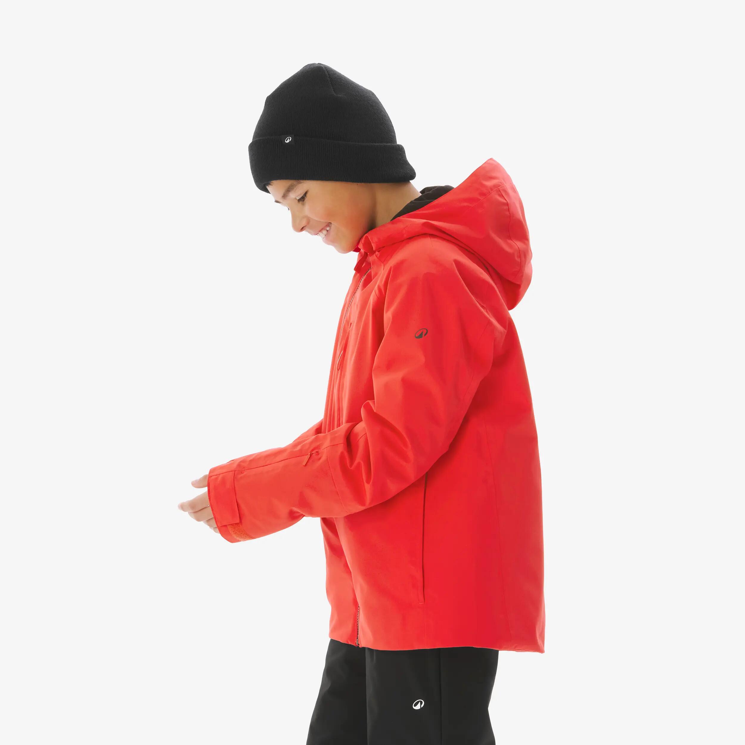 Manteau de ski chaud et imperméable enfant, 500 Âge 6-14 ans 14/24