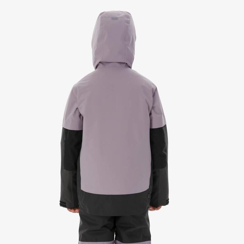 Çocuk Kayak/Snowboard Montu - 10/14 Yaş - Mor - SNB900