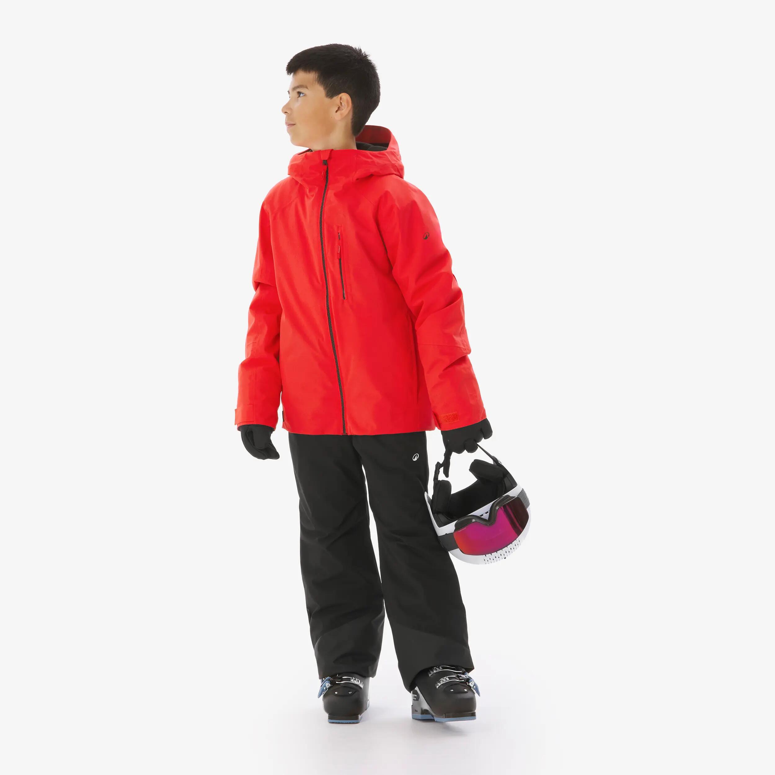 Manteau de ski chaud et imperméable enfant, 500 Âge 6-14 ans 10/24