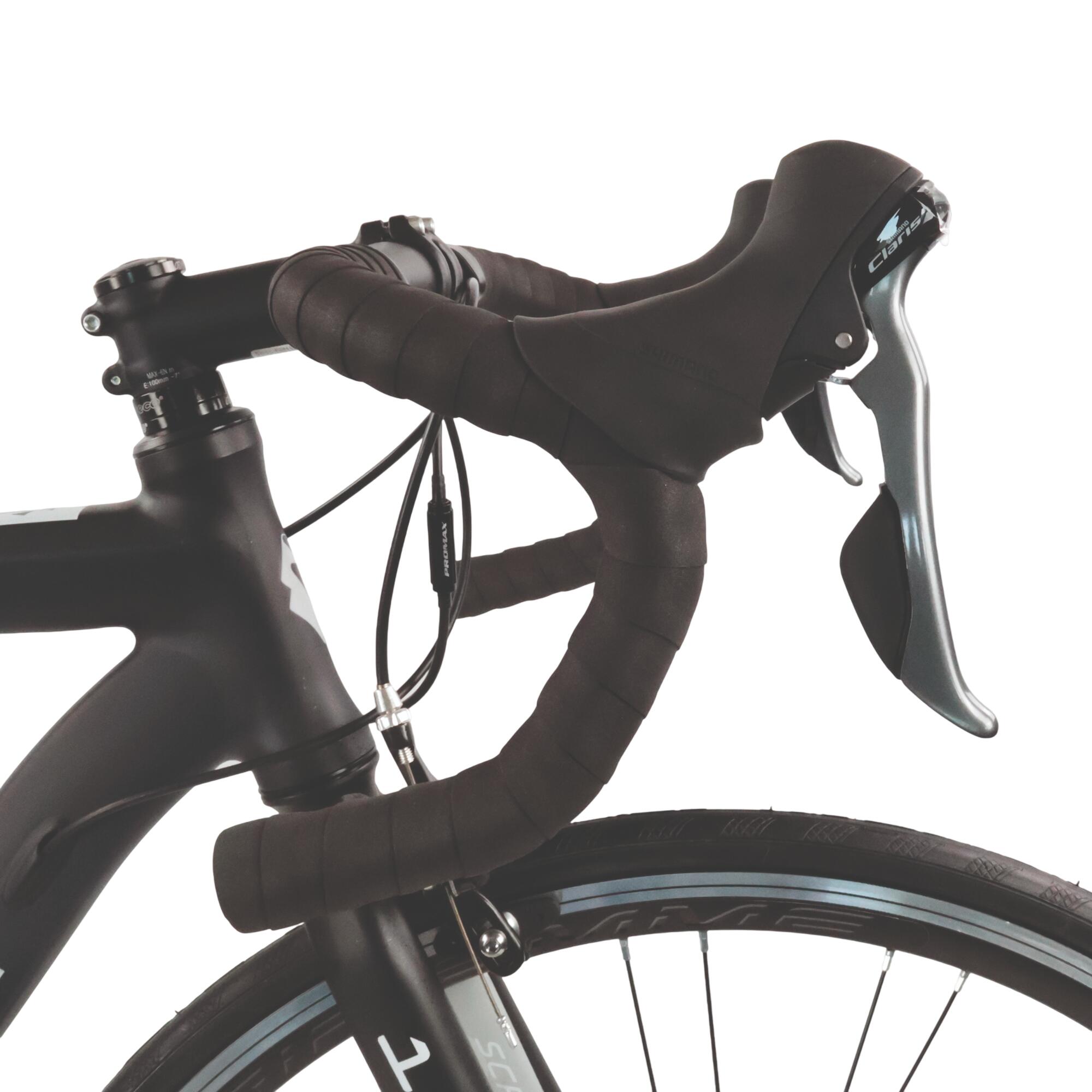 Bici da corsa Scrapper Spego Shimano Claris nera 2/8