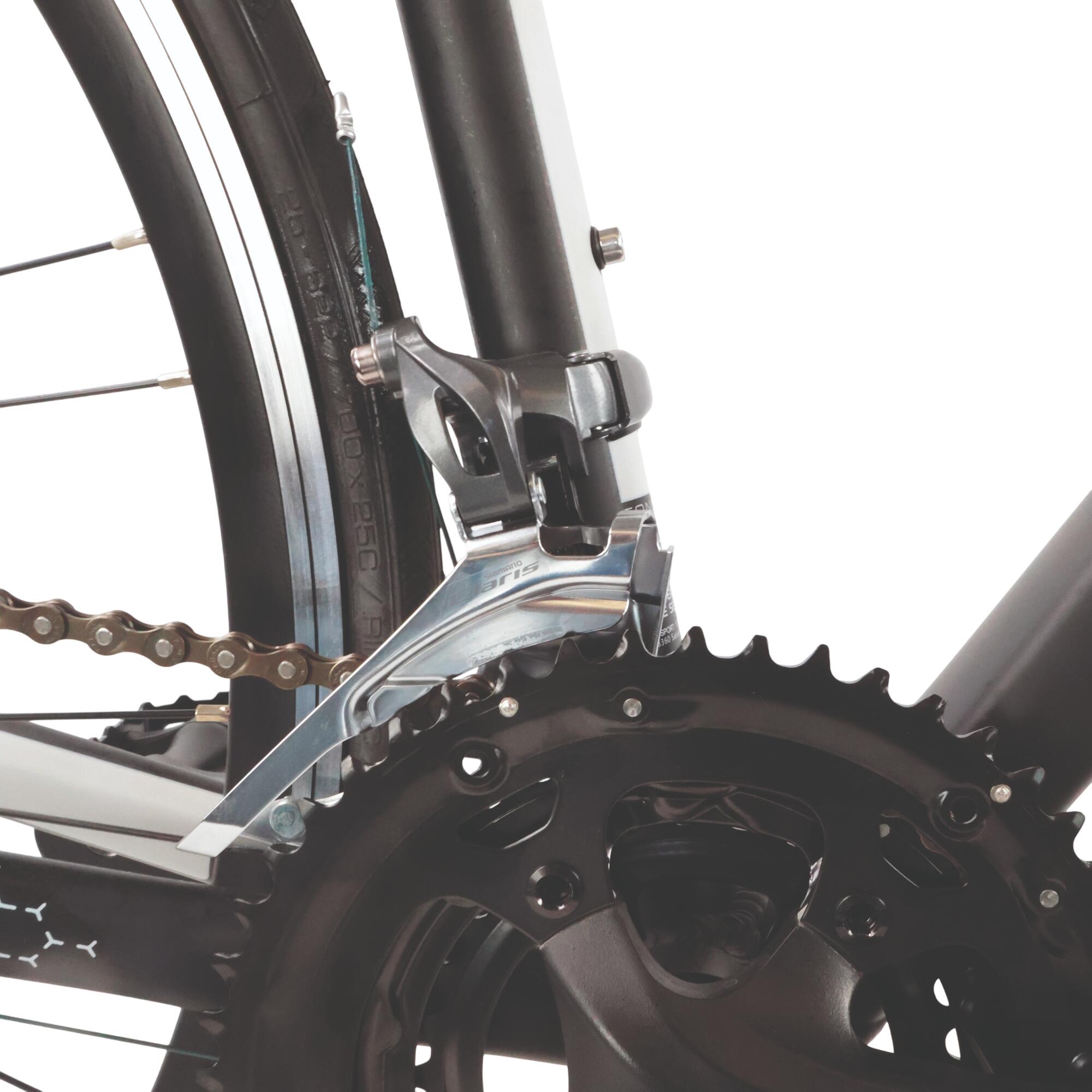Bici da corsa Scrapper Spego Shimano Claris nera 7/8