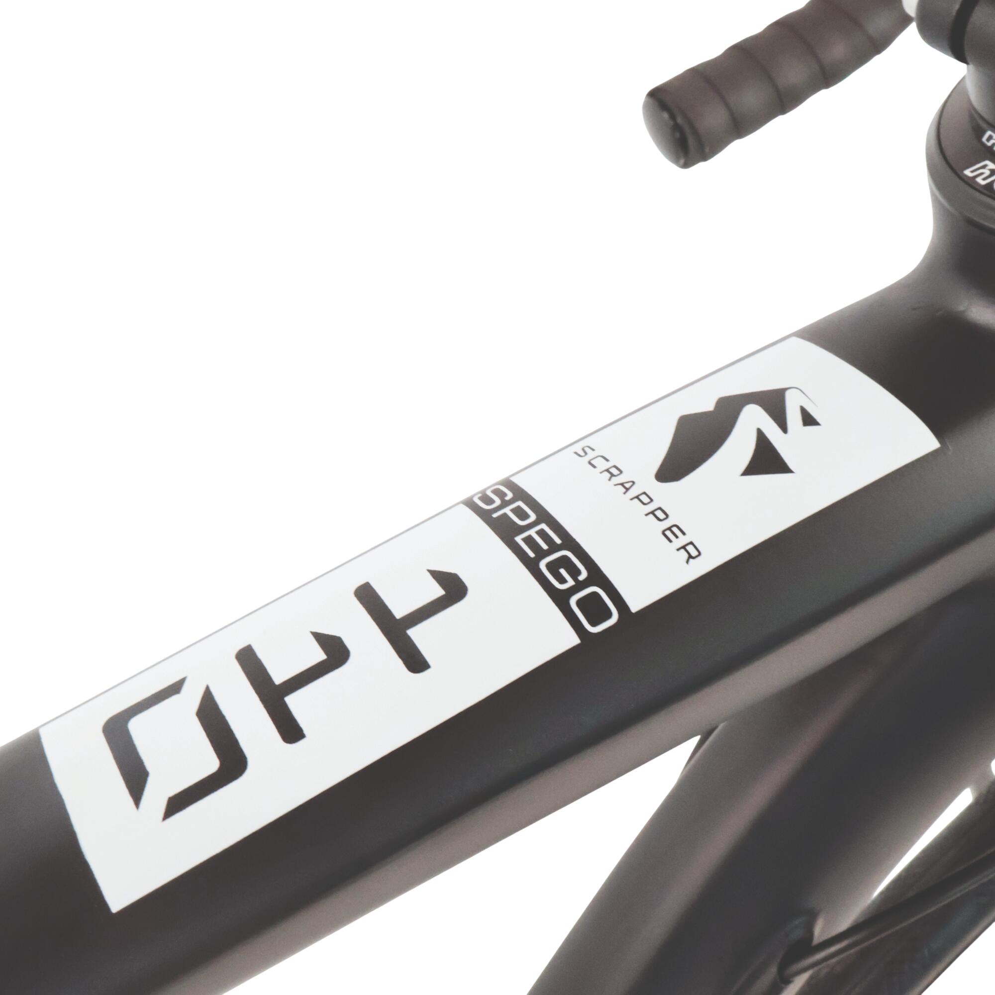 Bici da corsa Scrapper Spego Shimano Claris nera 4/8