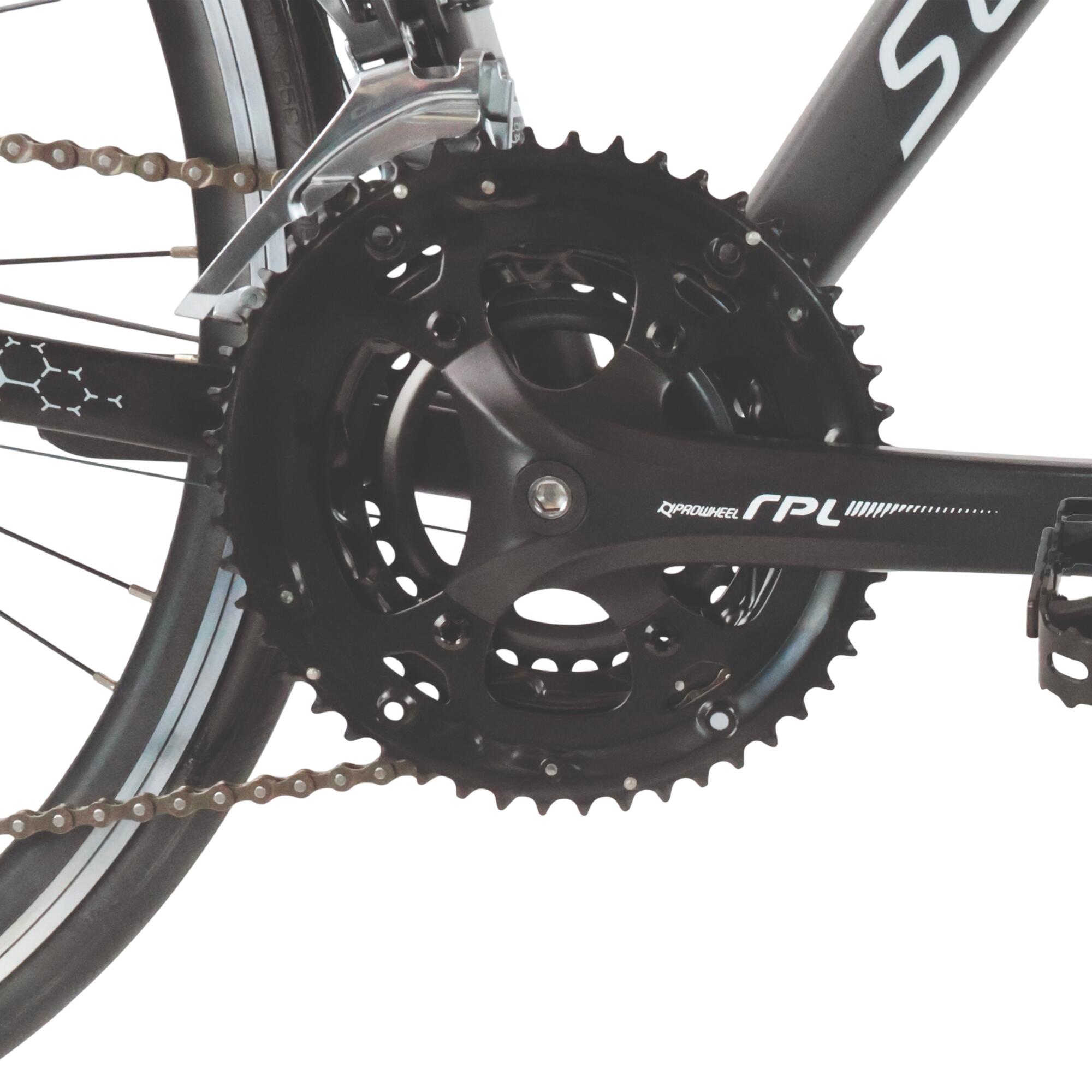 Bici da corsa Scrapper Spego Shimano Claris nera 5/8