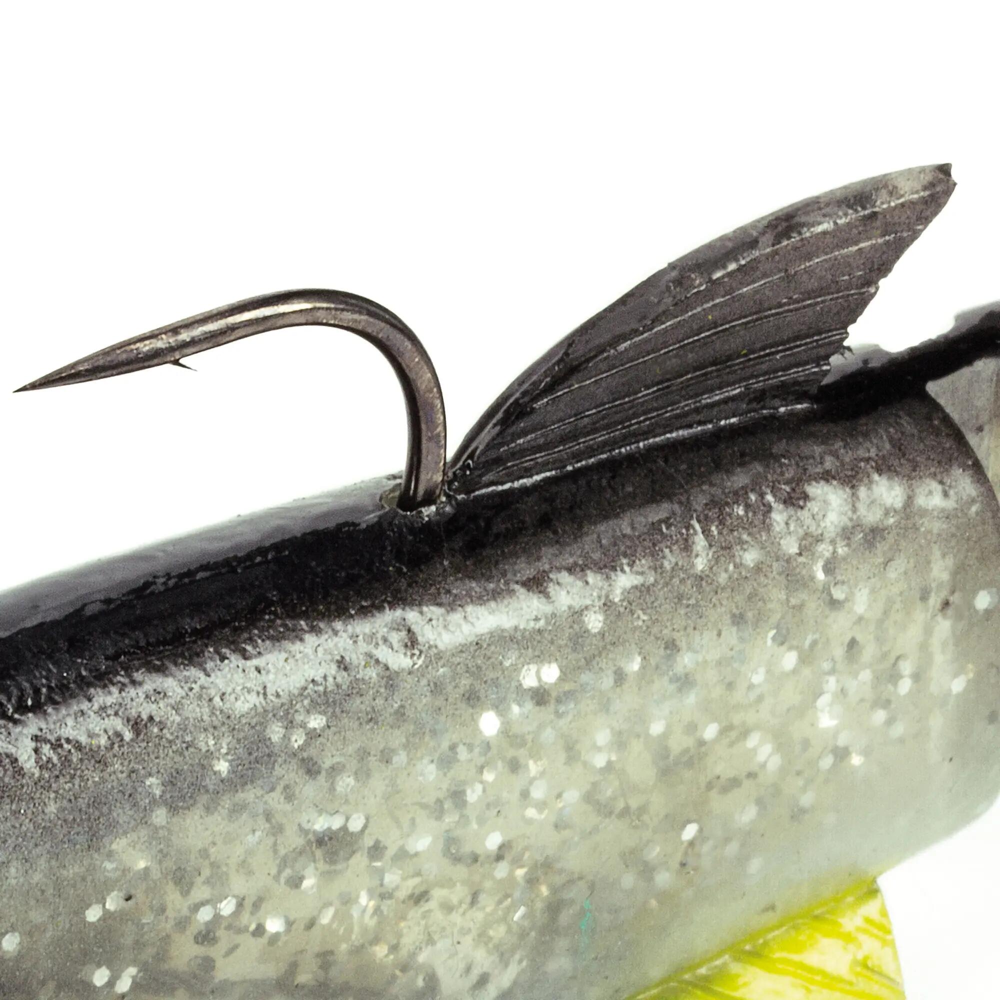 Esca pesca spinning luccio Molix Pike Shad 140 Silver Minnow 14cm 60g sinking 3/4