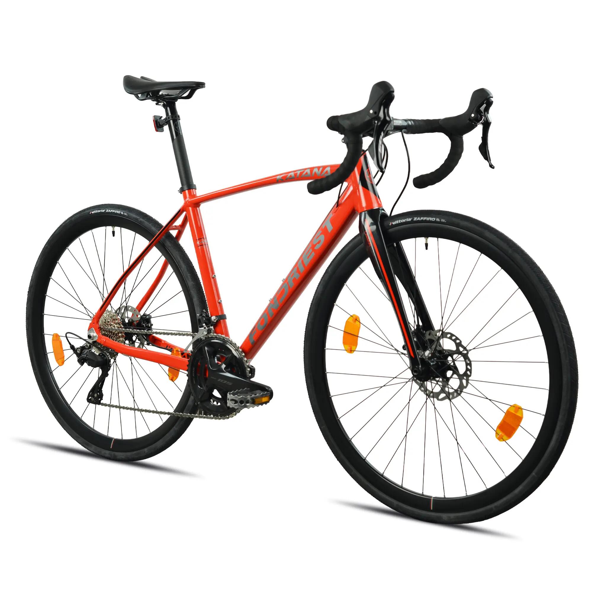 Bici da corsa Fondriest Katana Shimano 105 rossa 2/5