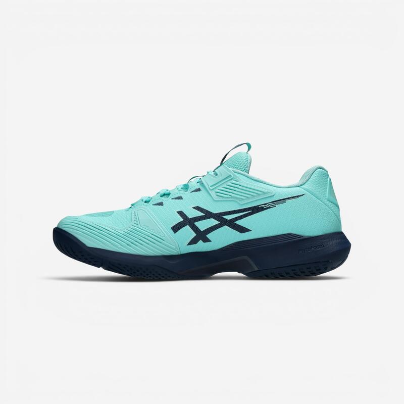 Încălțăminte de tenis pentru orice suprafață, Solution Speed FF 4 Verde Albastru