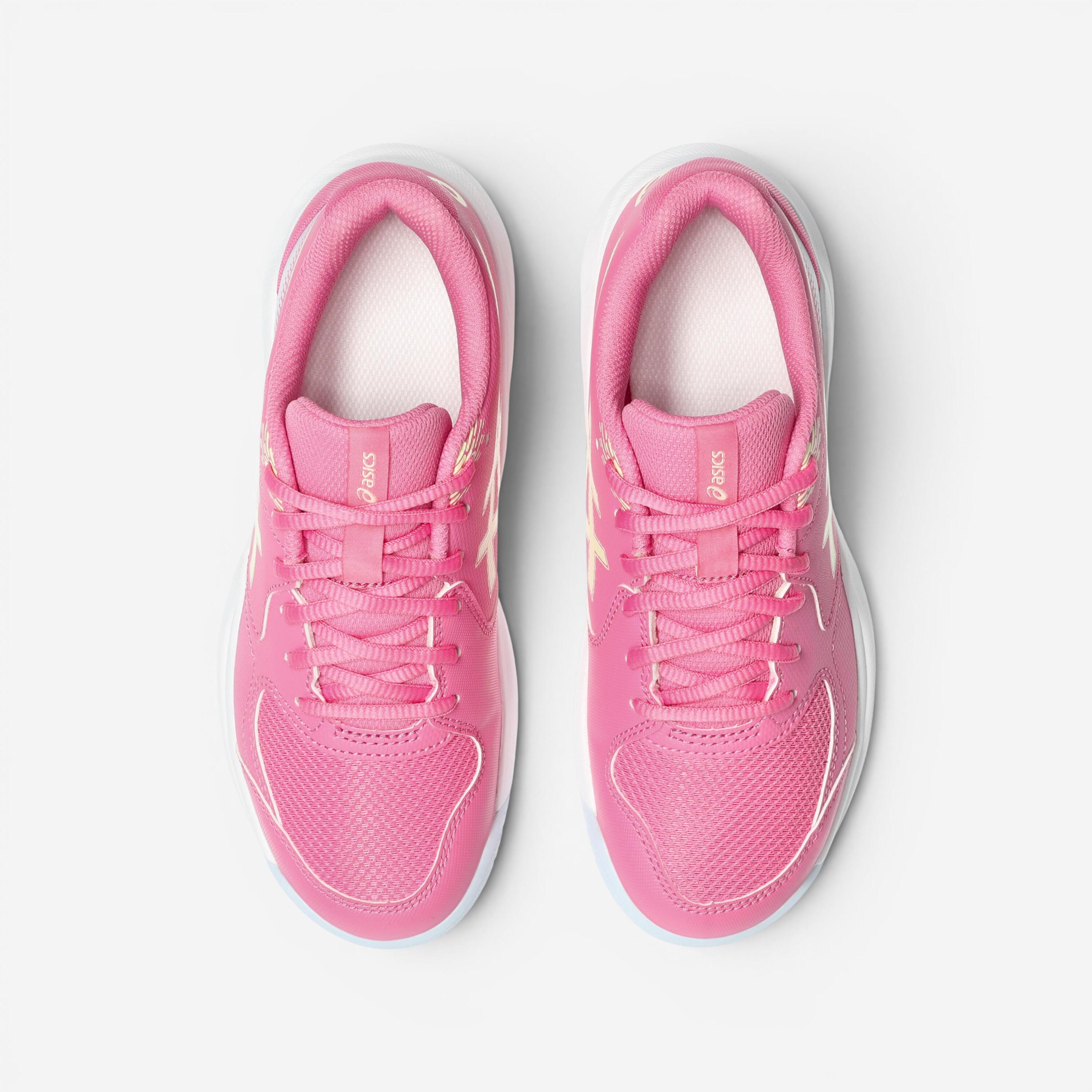 Tennisschoenen Gel Dedicate 9 GS voor kinderen roze 5/8