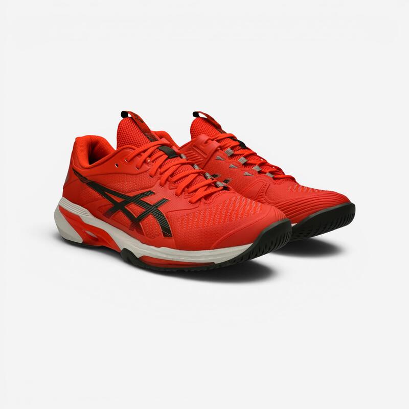 Încălțăminte de tenis orice suprafață Solution Speed FF 4 Roșu Bărbați