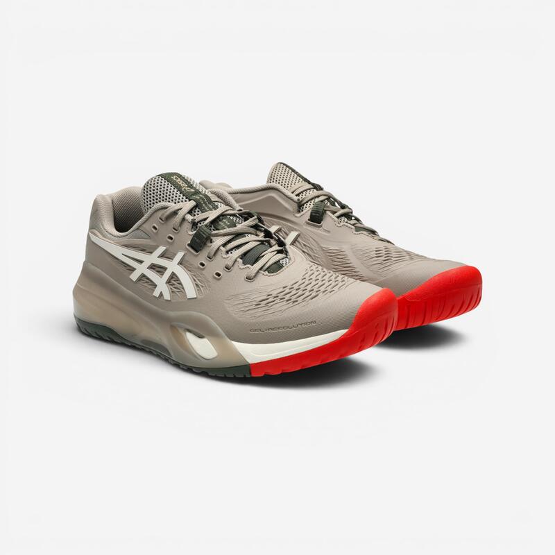 Încălțăminte de tenis orice suprafață - Asics Gel Resolution X Bej Bărbați