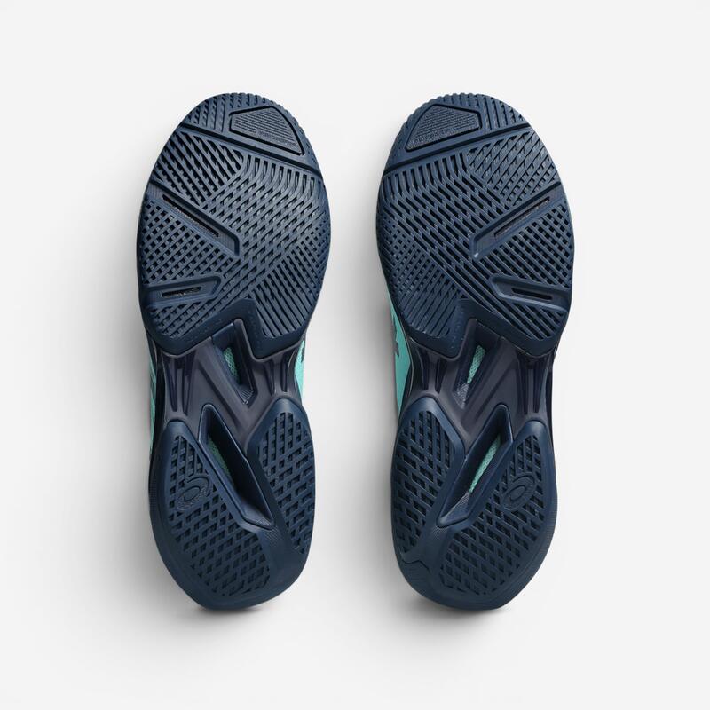 Încălțăminte de tenis pentru orice suprafață, Solution Speed FF 4 Verde Albastru