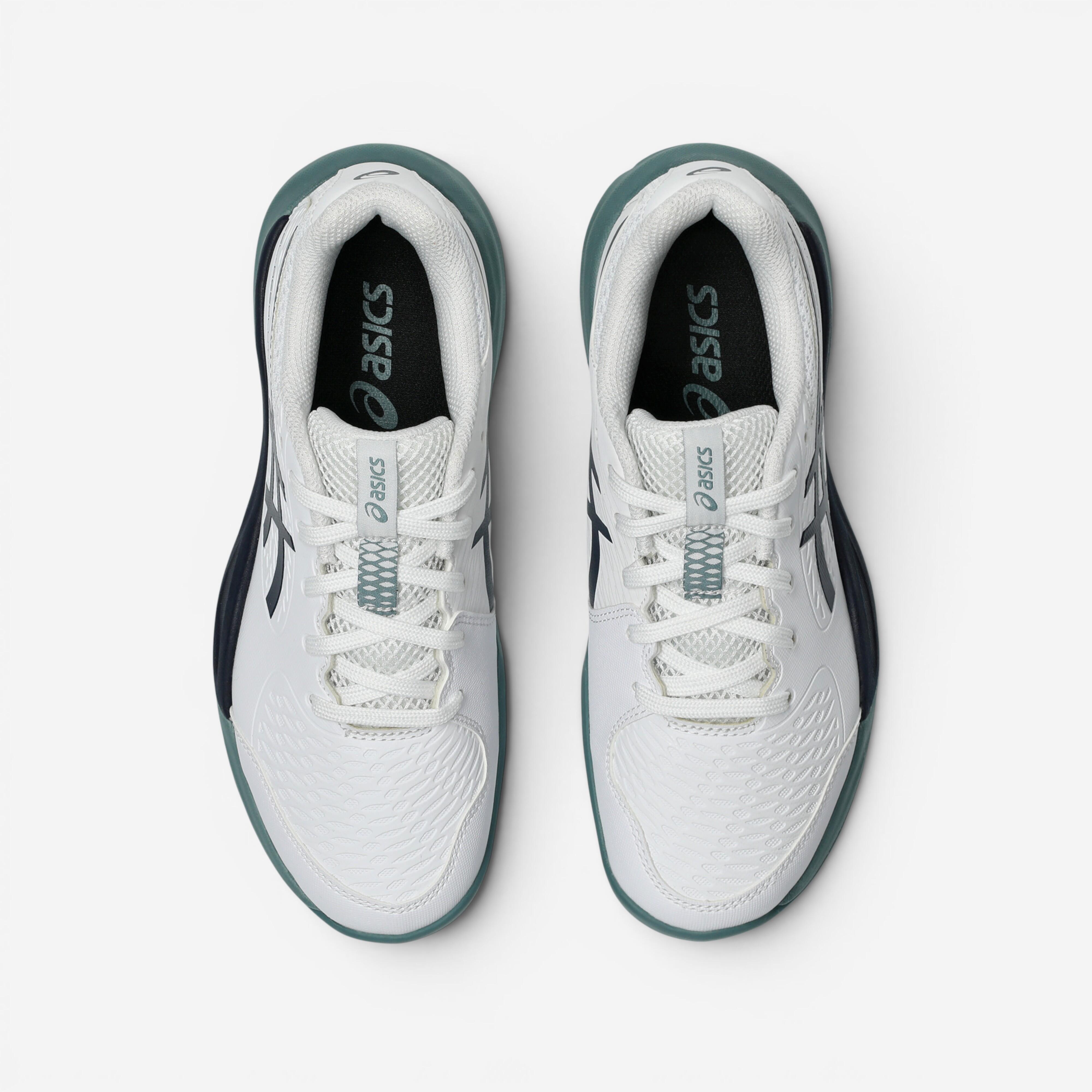 ASICS ASICS Gel Resolution X detská tenisová obuv bielo-zelená 39 · záber 6