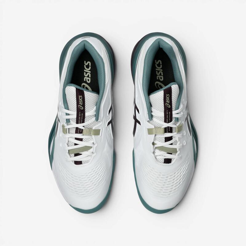 Încălțăminte tenis pe orice suprafață Gel Resolution X alb verde mov