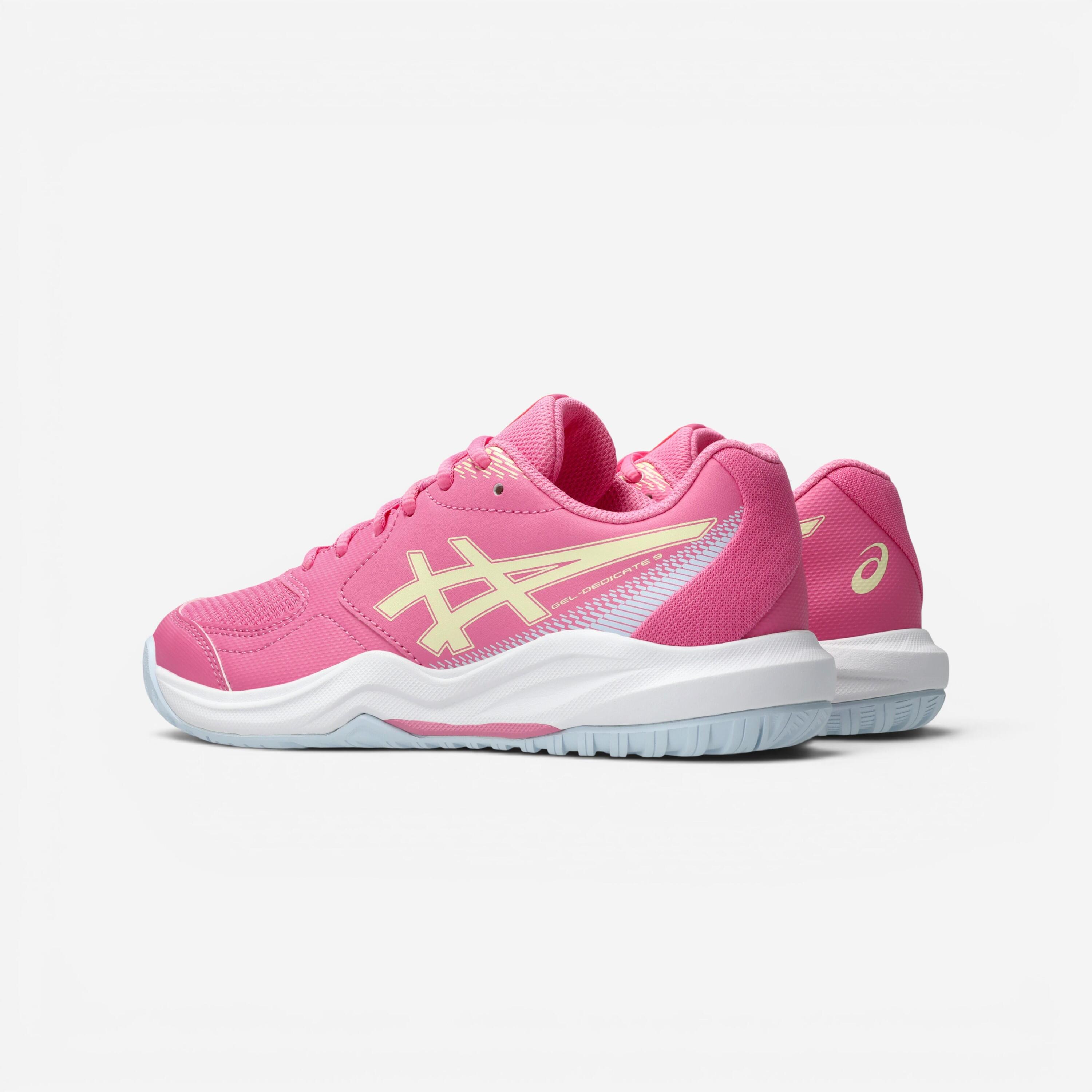 Tennisschoenen Gel Dedicate 9 GS voor kinderen roze 7/8