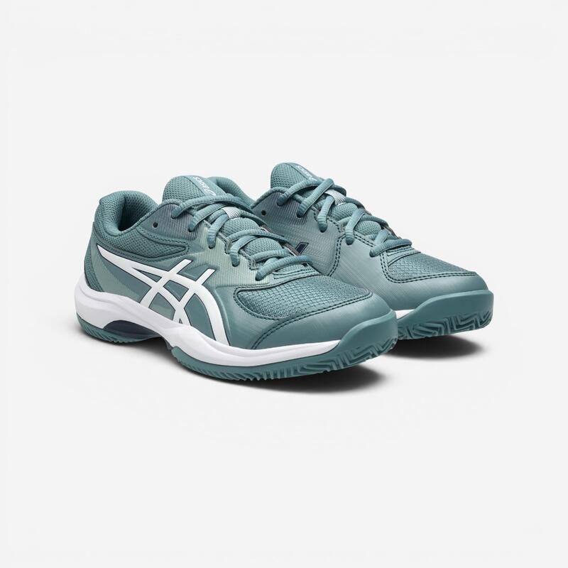 Încălțăminte de tenis pe zgură - Asics Gel Game 10 Verde Copii