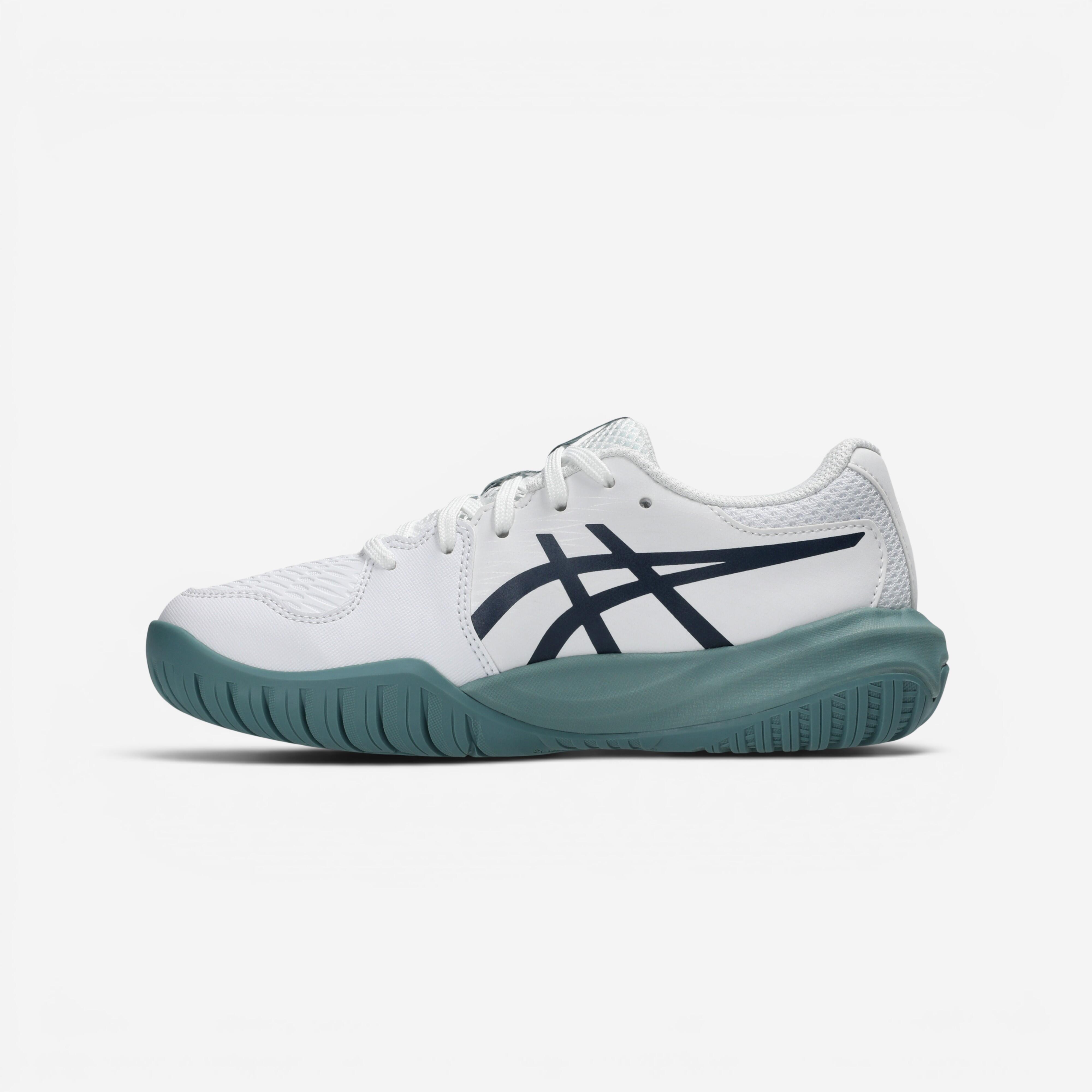 ASICS ASICS Gel Resolution X detská tenisová obuv bielo-zelená 39 · záber 7