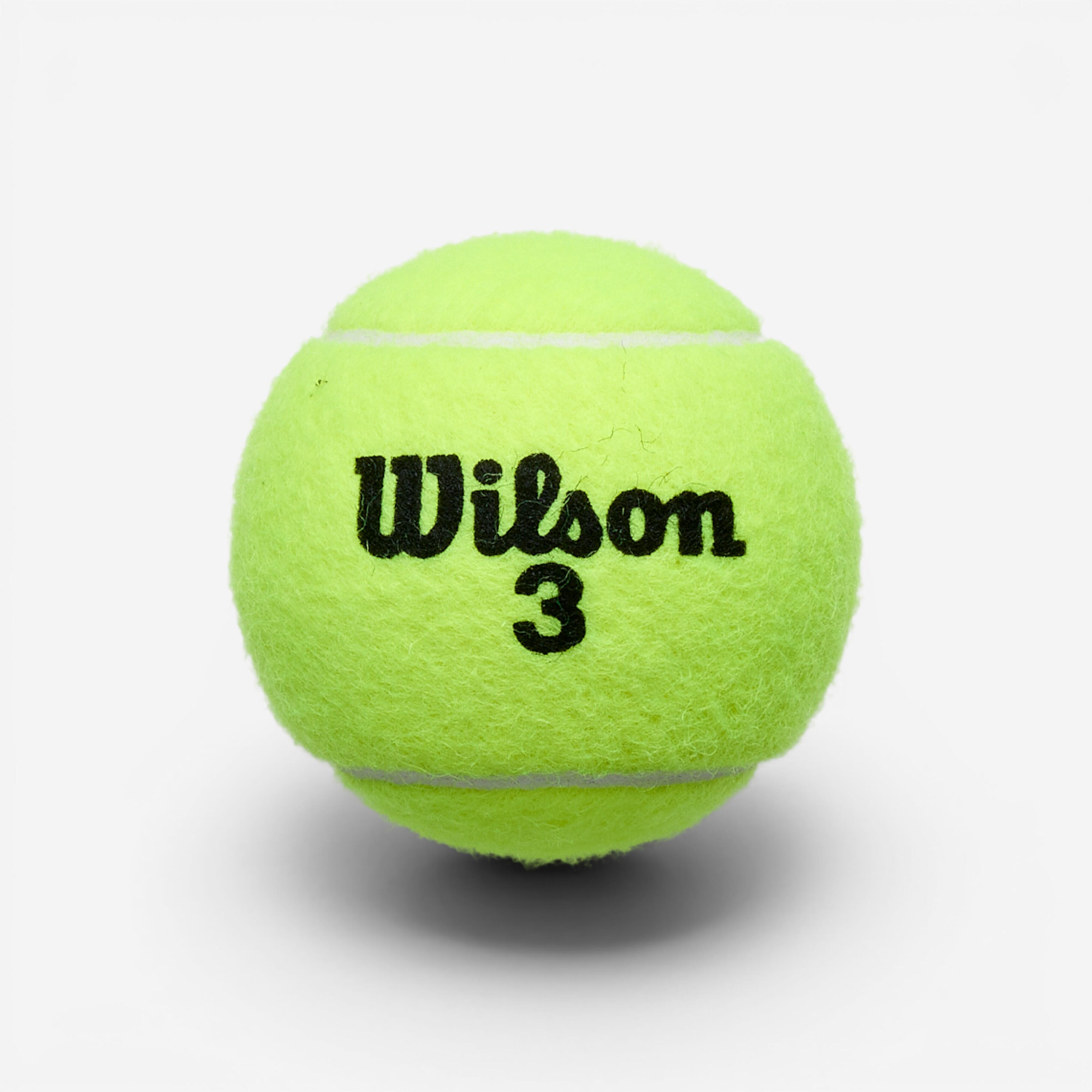 WILSON Tenisové loptičky Roland Garros All Court Speed 4 ks žlté bez · záber 4