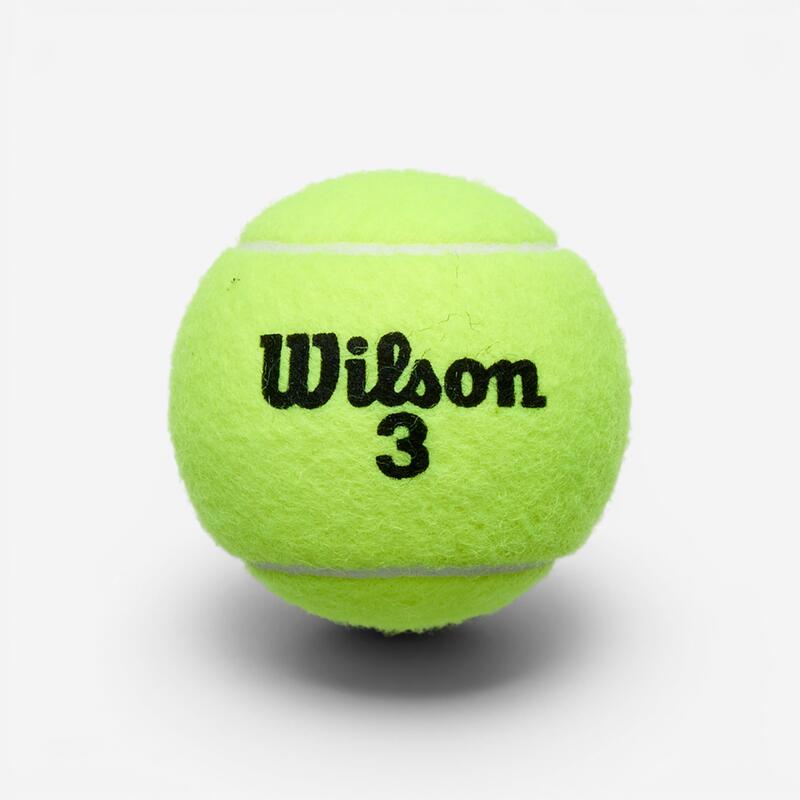 Tenis Topu - 4 Adet - Sarı - Roland Garros All Court