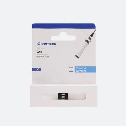 Badminton Komfort Grip weiß