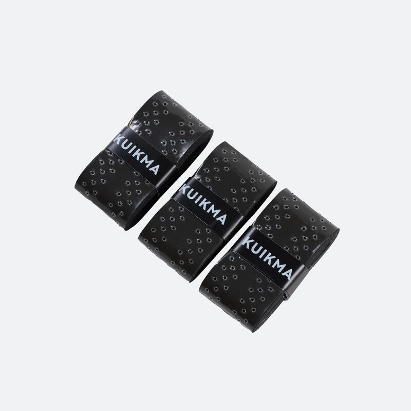 Set 3 Overgrip Badminton Quickdry Negru
