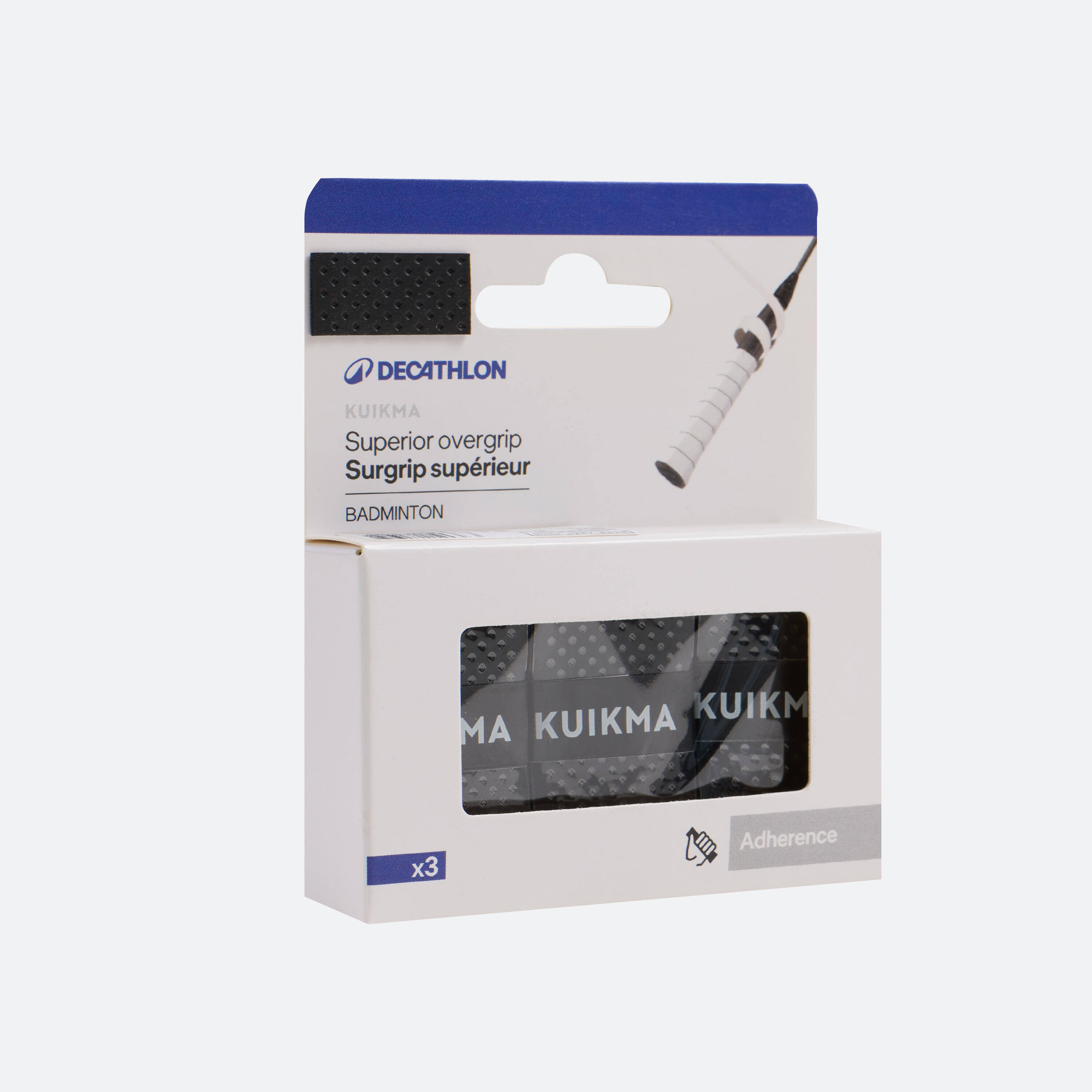 Badminton Superior Overgrip x 3 Black -  3