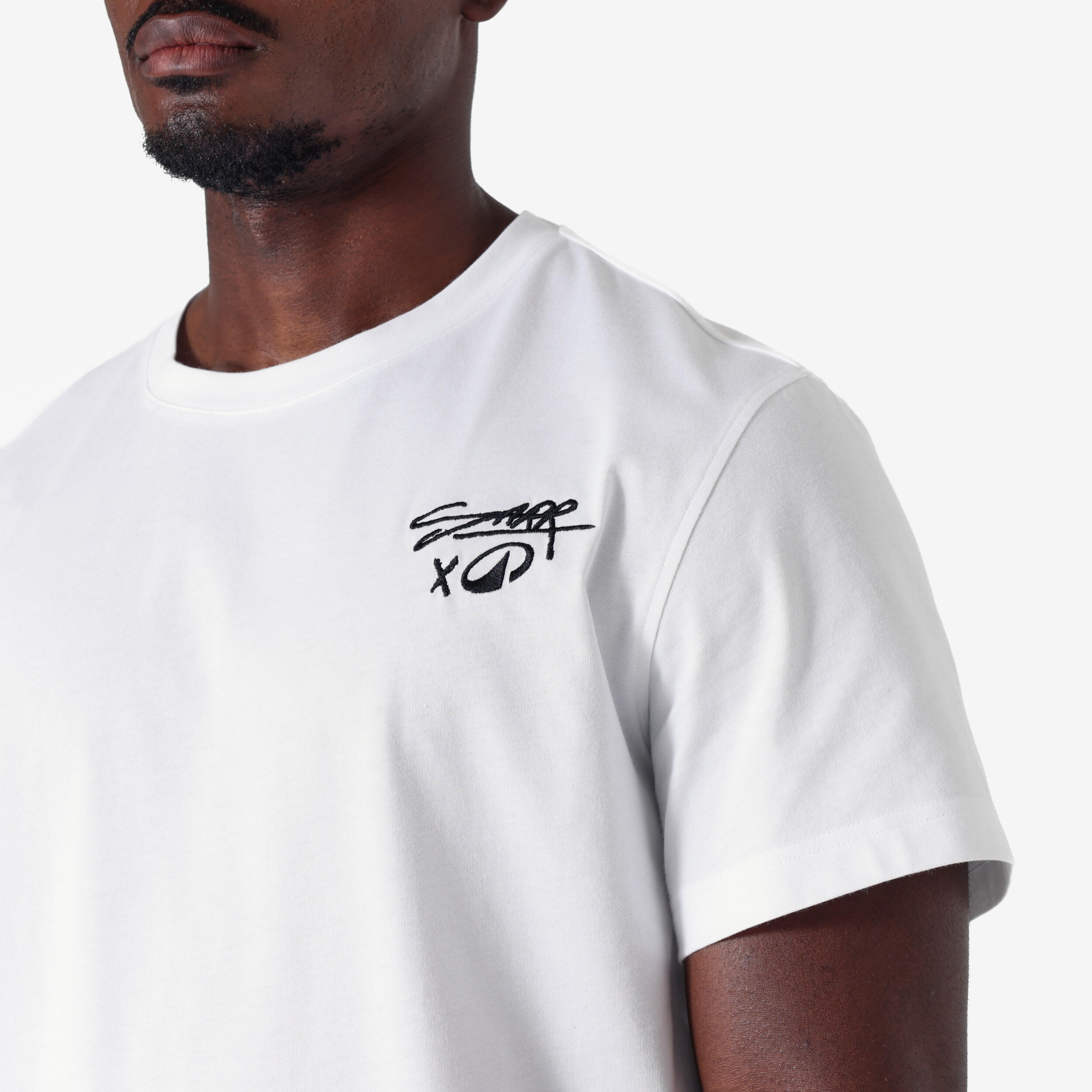 T-shirt basket adulto SARR bianca 3/8