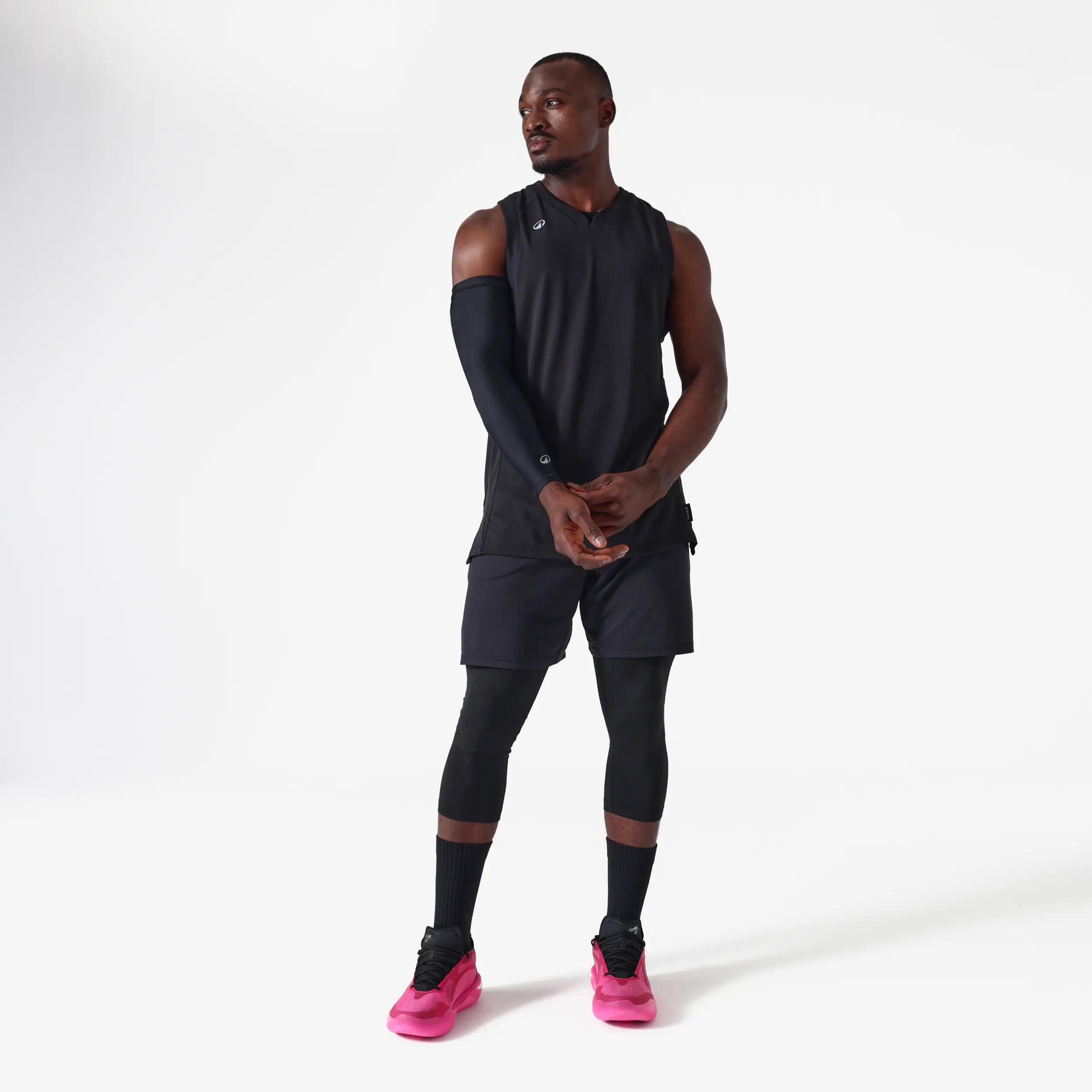 Men’s Basketball Capri Leggings Tights, 900 5/7