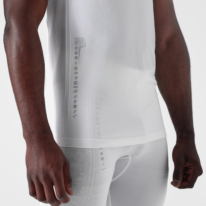 Maiou baschet TANK 500 NBA alb
