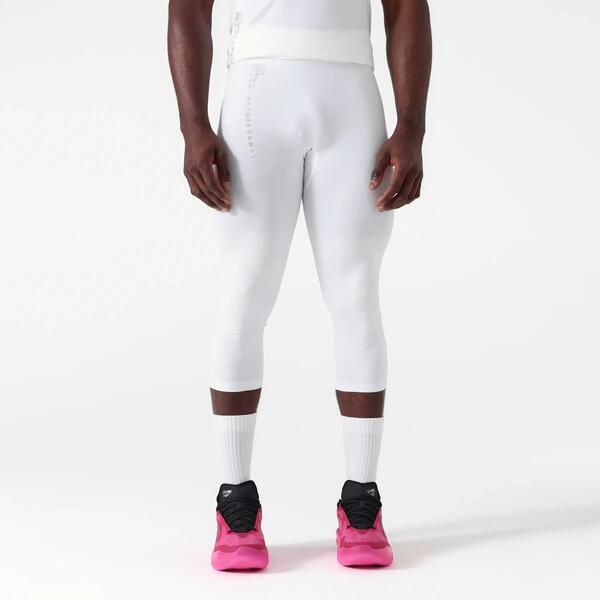 TARMAK Leggings de baloncesto 3/4 NBA hombre - TIGHT 900 blanco