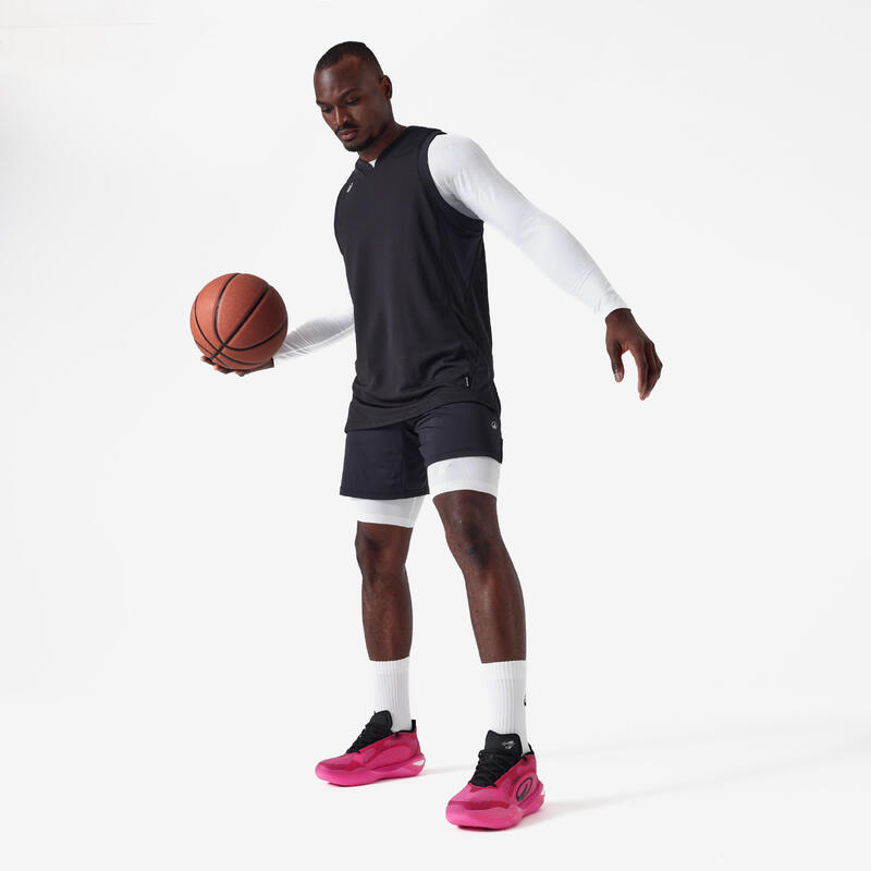 Colanți de baschet NBA Unisex Alb