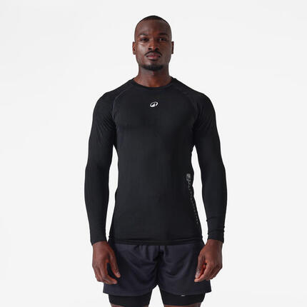 Damen/Herren Basketball Funktionsshirt langarm seamless NBA - 900 schwarz