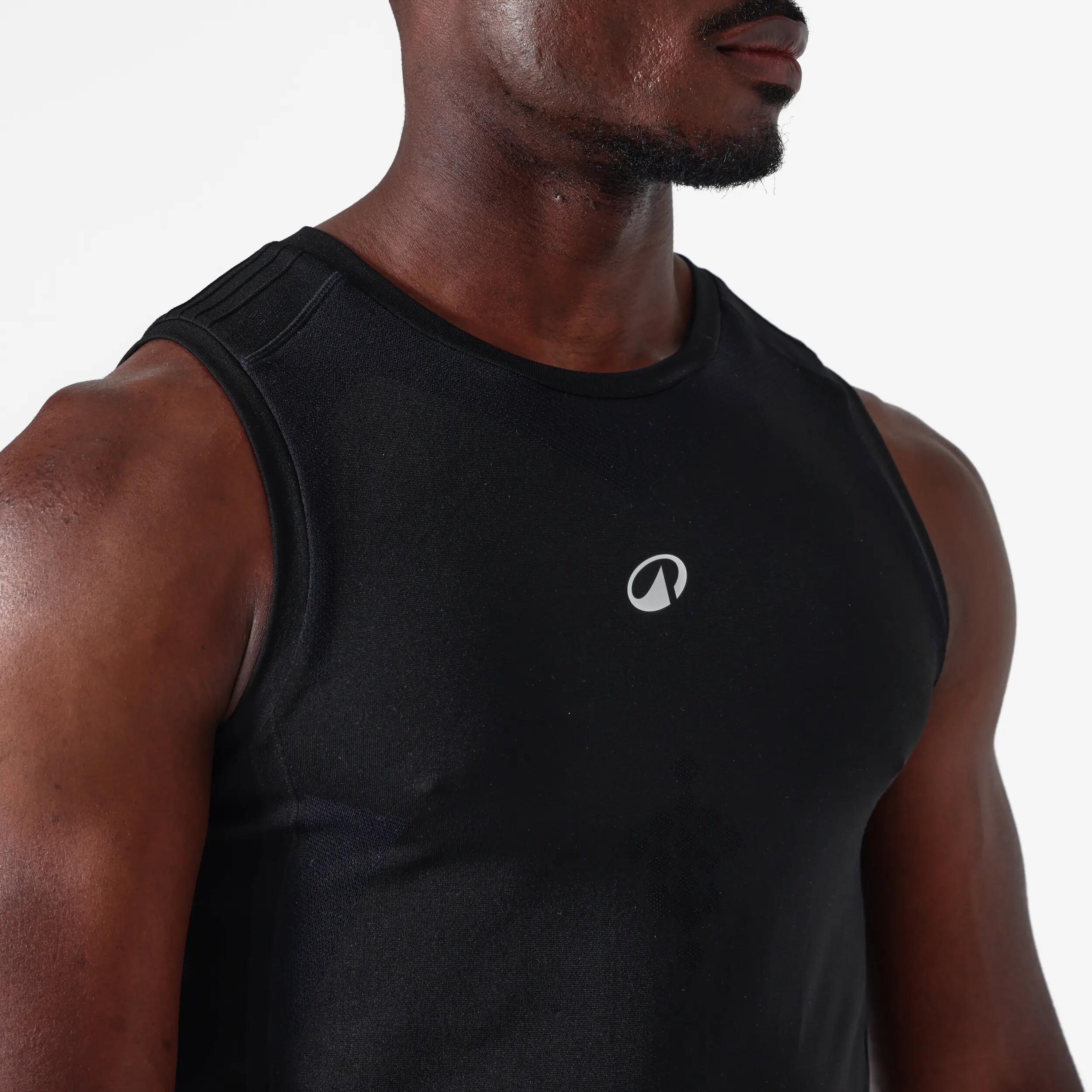 Sleeveless Basketball Base Layer Tank Jersey, 500  3/9