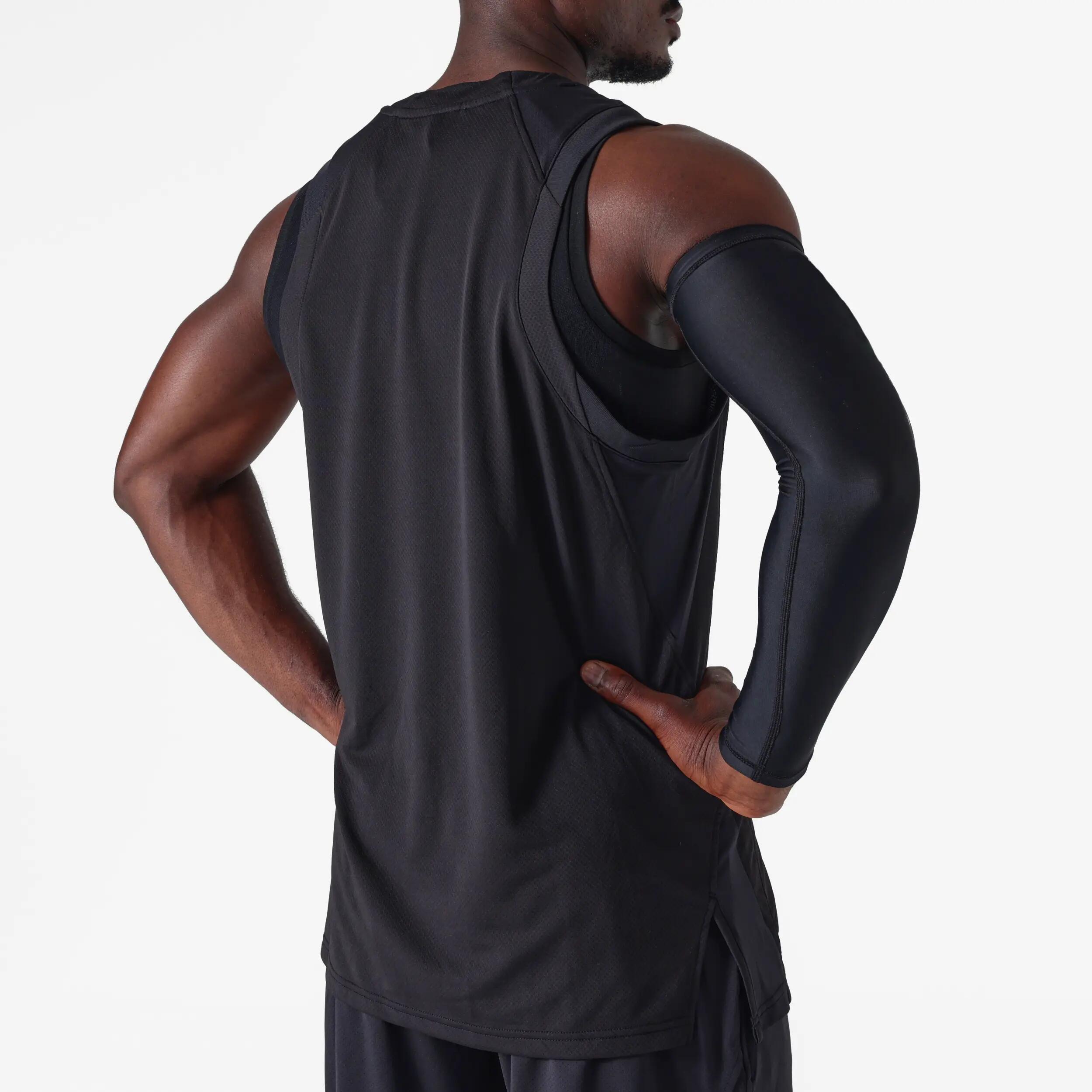 Sleeveless Basketball Base Layer Tank Jersey, 500  4/9