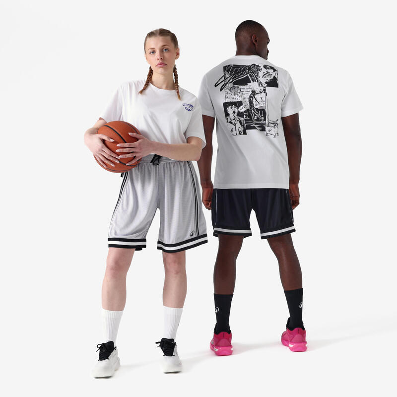 Tricou de basket SARR unisex, alb „back to canaveral”