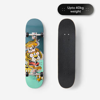 Kids Skateboard weight CP100 7.6" - Blue
